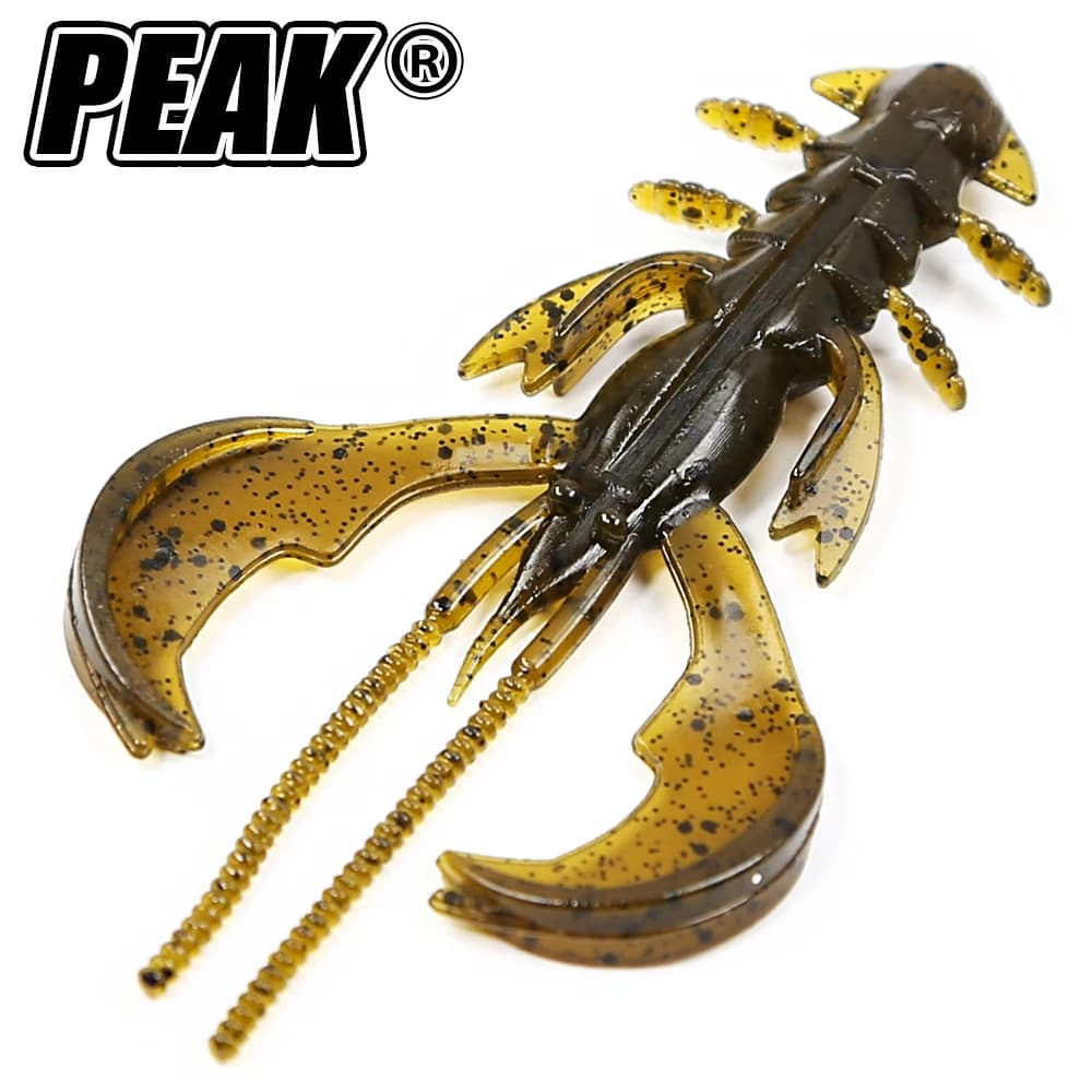 PEAK 51mm/63mm Galleggiante Pazzo Esche Richiamo Morbido Esche Da Pesca gamberetti Aragosta Richiamo di Plastica Morbida esche da pesca