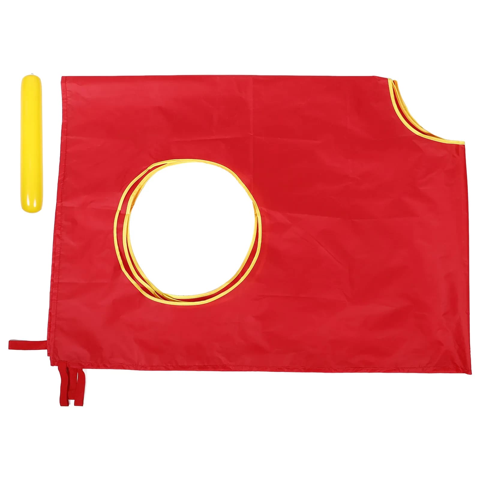 Paracadute Arcobaleno per Bambini, Gioco Educativo Rettangolare da Esterno per Prescuola, Coordinazione, Abilità Motorie, Costruzione di Squadre