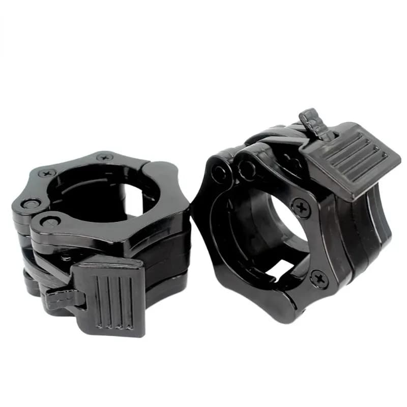 1pair 25/28/30mm Quick Release Barbell Clamps Spin lock Barbell Collars Weight Bar Clips for Weightlifting and Strength Training