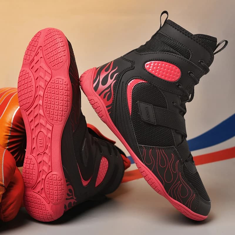 Professional Boxing and Wrestling Shoes for Men, Lightweight and Breathable, High Quality Combat sneakers