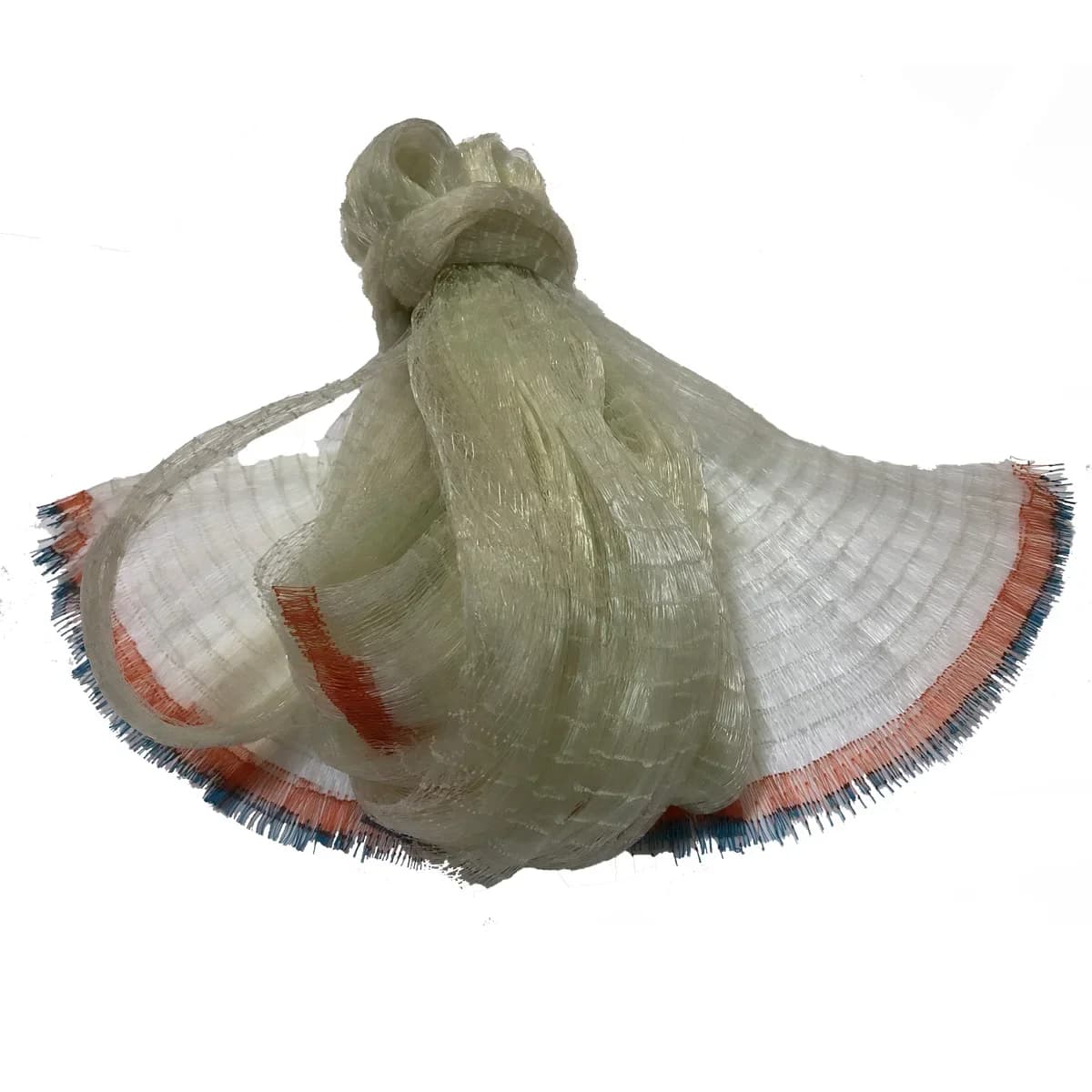 Altezza 3.3m-5.3m spago per rete semilavorata 0.33mm rete da tiro monofilamento rete in Nylon accessori per la pesca rete da lancio per la pesca