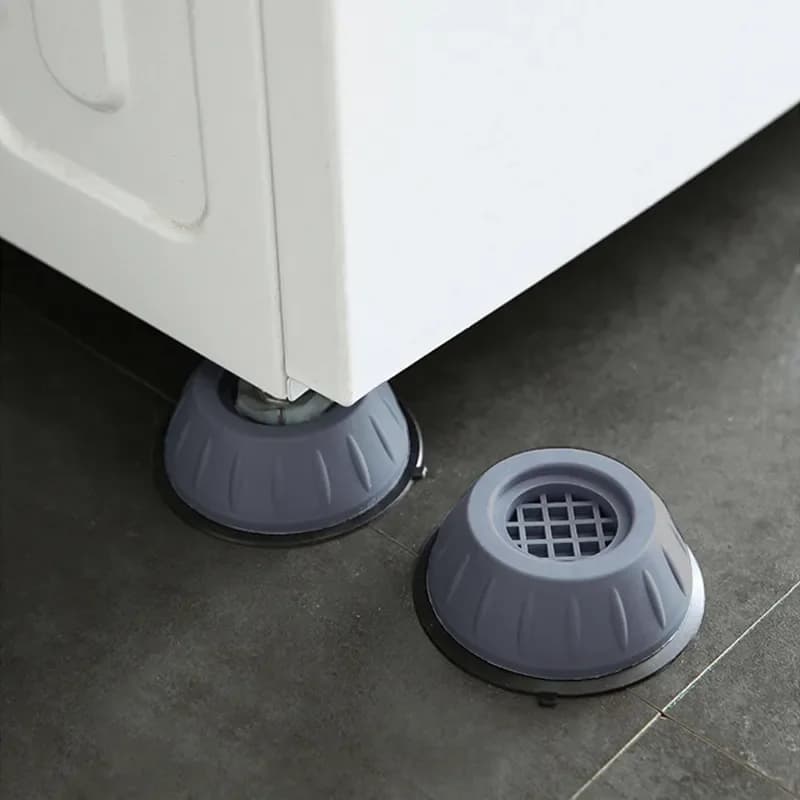 1/2/4 pezzi piedini antivibranti cuscinetti gambe in gomma slipstop silenzioso skid raiser tappetino lavatrice supporto ammortizzatori supporto mobili