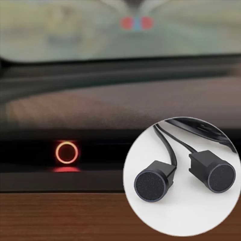 Per Tesla Model 3/Y Sistema di monitoraggio dell'angolo cieco per Tesla LED BSD Spia Cambio corsia Avviso di ultrapassaggio Promemoria apertura porta