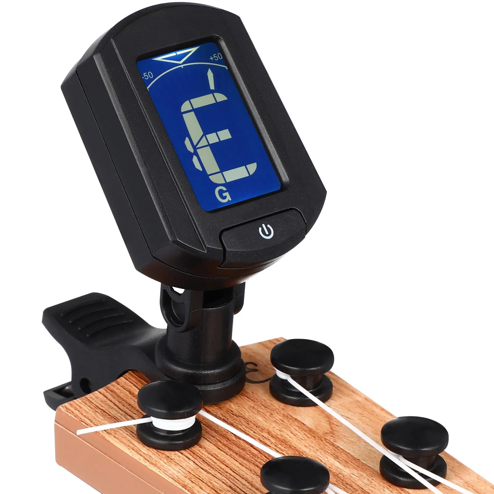 Mini Accordatore Digitale LCD a Clip per Chitarra, Basso, Violino, Ukulele - Dispositivo di Accordatura Precisa