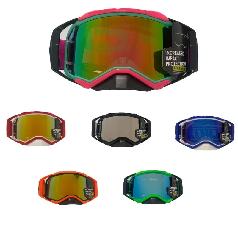 Outdoor Sports Protective Goggles Anti-Scratch PC Lens ATV MTB Racing Glasses Dustproof Ski Snowboard Eyewear Unisex