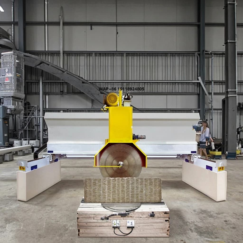 High Efficiency 2200 Automatic Bridge Saw with Multi-Disco for Cutting Granite and Marmo Plates