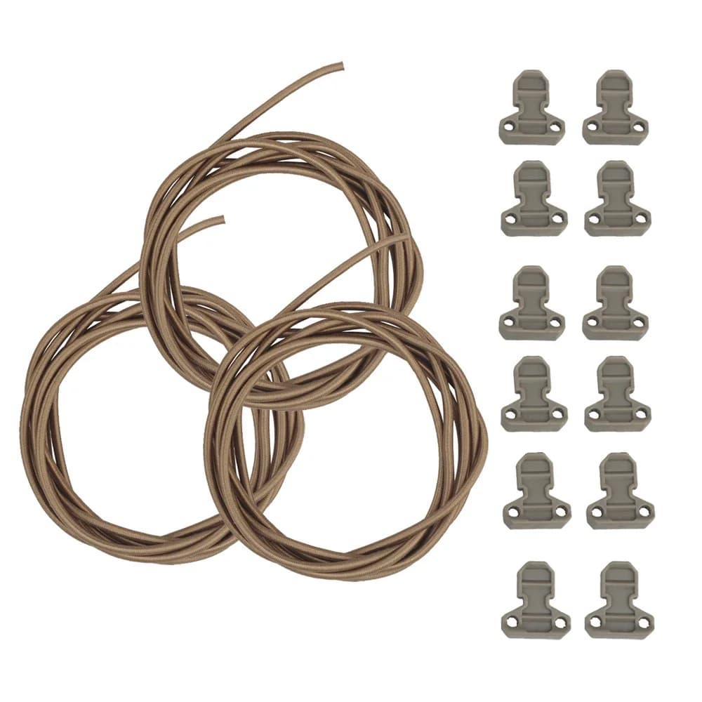 Tactical vests Loading bag Elastic Anti-slip Corda and Quick Mag Pull Corda Elastic Security buckle Hunting accessories