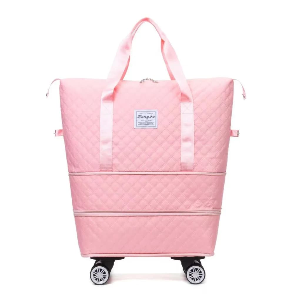 New Oxford Cloth Duffle Pack Large Capacity Foldable Luggage Shoulder Bags Rolling Multiple Pocket Business Travel Bag Men Women