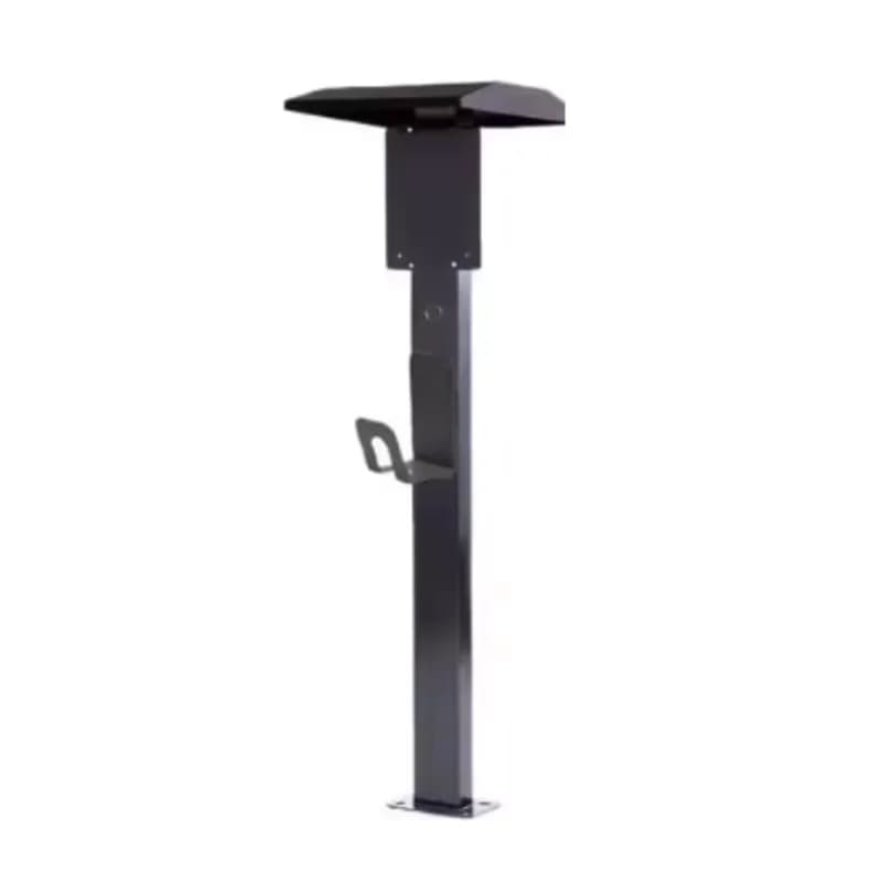 Wall Mount Hook For Electric Vehicle Charging Station-EV Cable Holder-Universal, Black-N32R