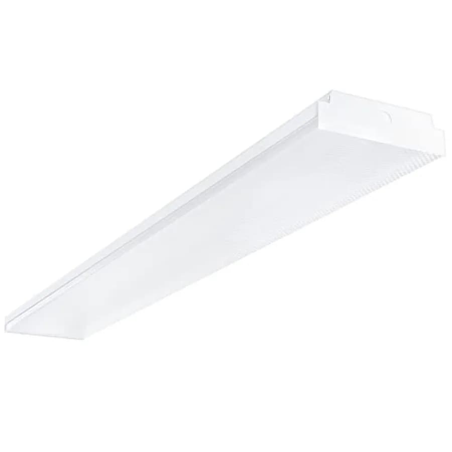 4Feet LED Wraparound Light 40W LED Garage Shop Lights 40W 4400LM 4000K 4 Feet Wrap Around Fixture 48 Inch Linear Strip Flush Mo