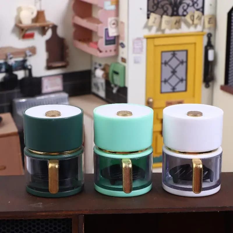Doll House Mini Kitchen Appliance Model Mini Air Fryer Shooting Scene Props Mini Toy Models
