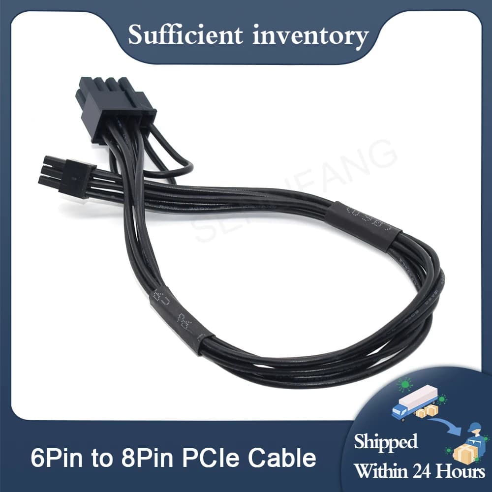 Mini 6-Pin a pci-e 8(6 + 2)Pin scheda Video grafica connettore del cavo di alimentazione per Apple IOS Mac G5 Mac Pro accessori per Computer
