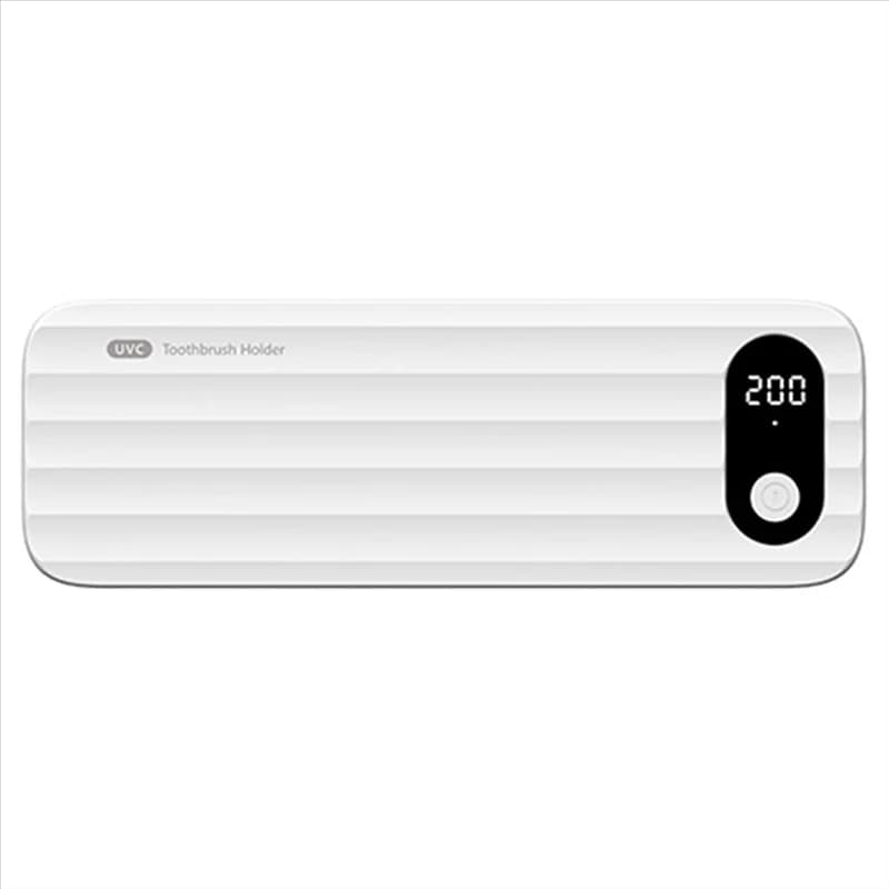 A98G-Smart Sanitizersi Detergente per spazzolino Organizzatore portaspazzolino da parete ricaricabile senza fili, senza perforazione
