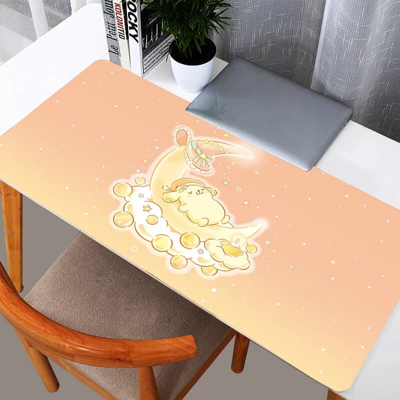 Pompompurin Anime mouse pads, durable, for office, desk, keyboard, laptop, accessories, game mat