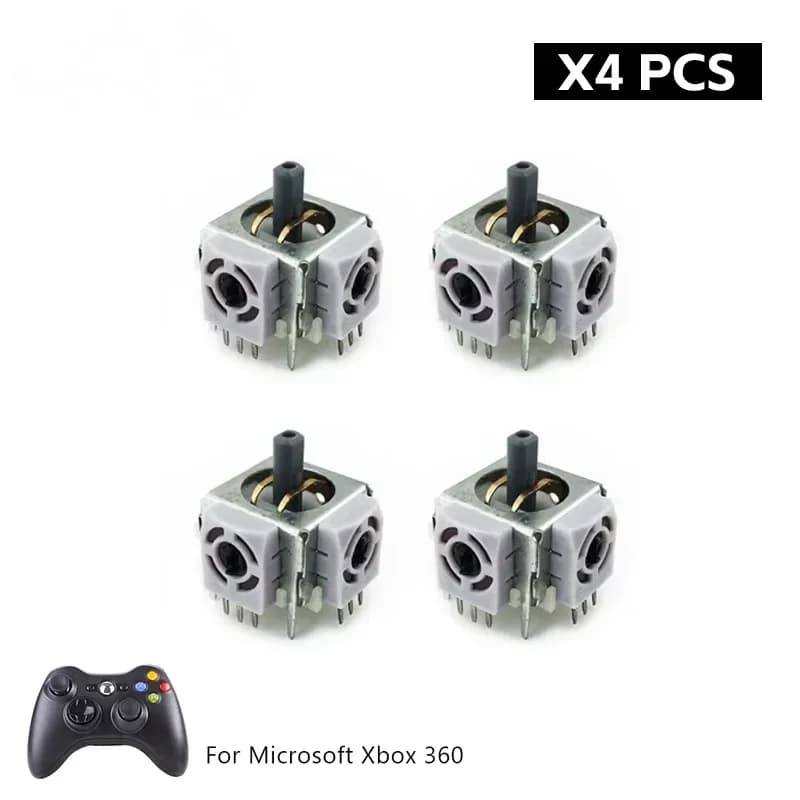 Sostituzione joystick analogico 3D per controller Xbox 360 Thumb Stick Parti di riparazione Accessori per gamepad wireless