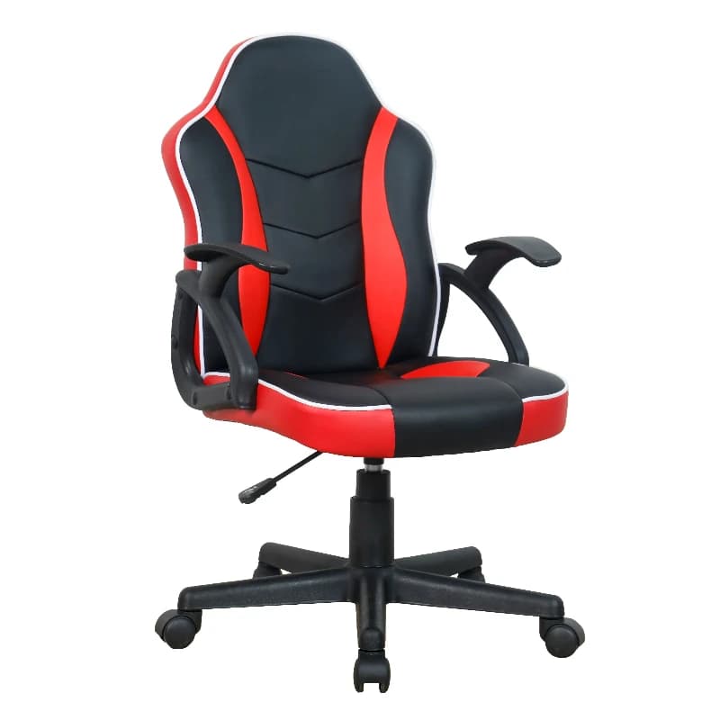 l # Sedia da ufficio per sedia da gioco da corsa con schienale alto in spugna di pelle di nuovo design personalizzato all'ingrosso
