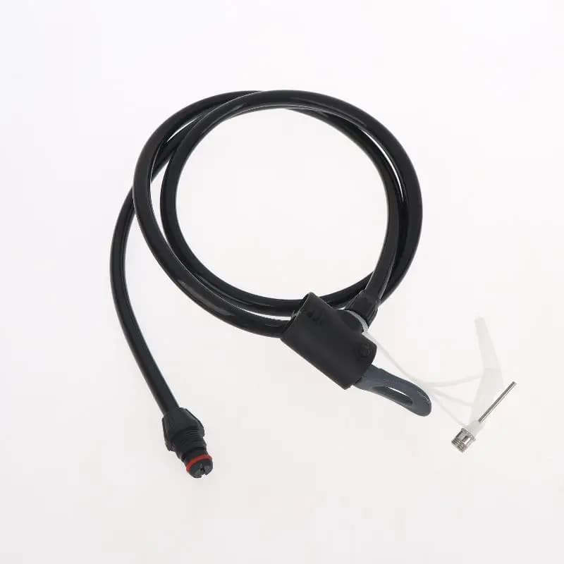 Bike Air Pump Extension Tube Durable Anti-twist 80cm Universal Fit Adapter for Cycling Emergency Tire Inflation
