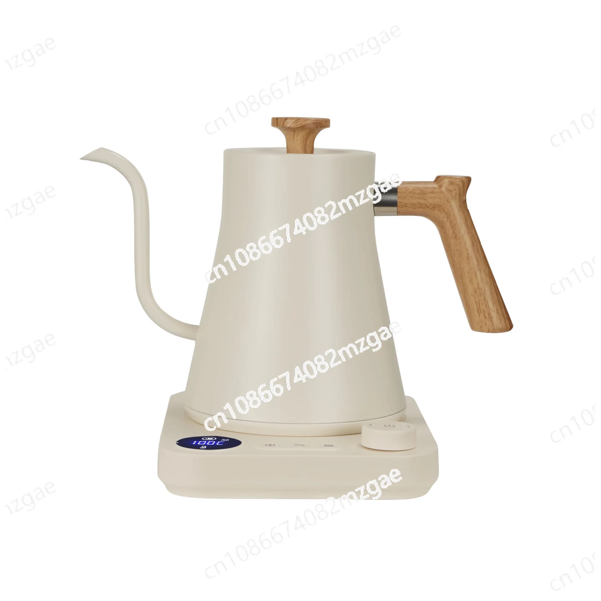 Bollitore elettrico intelligente a temperatura costante, pentola per birra manuale, caffettiera, pentola a collo di cigno, nuovo modello.