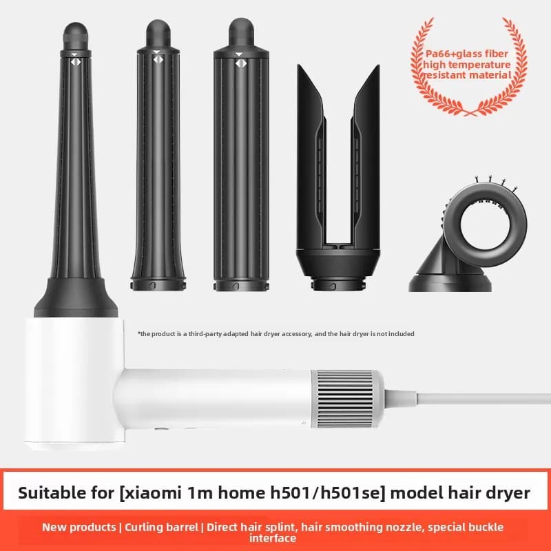 Ugello per styler per capelli per Xiaomi HS01 HS05 Accessori per asciugacapelli Multi bigodino Spazzola lisciante morbida e dura