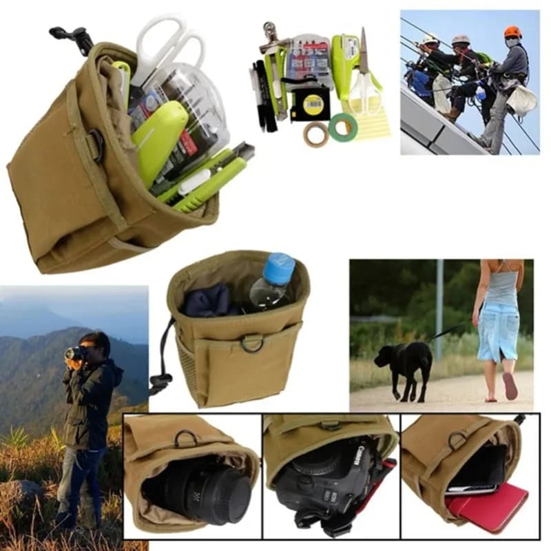 Waterproof Sport Carrier for Telephone, Anti-theft with Hinge, Lightweight and Adjustable for Running, Cycling and Hiking