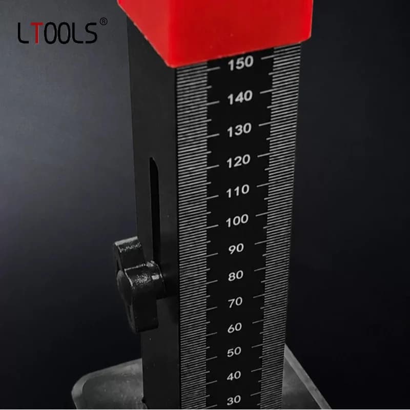 Professional Adjustable Tile Leveling Contour Marker Gauge Magnetic Base Aluminium Alloy Laser Scale Precise Floor Wall Tiling
