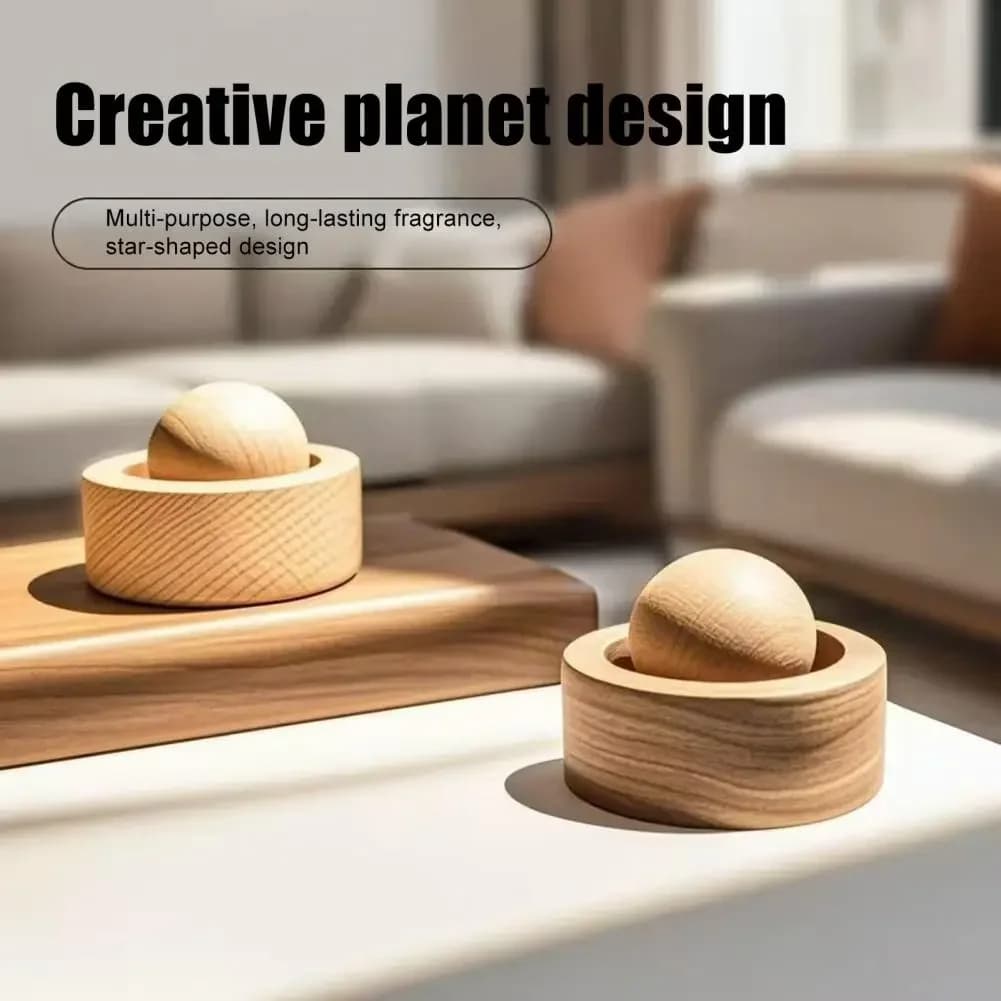 NUOVO Diffusore di Aromi in Legno – Diffusore di Aromi Naturale in Legno, Adatto per Casa, Auto, Bagno e Ufficio