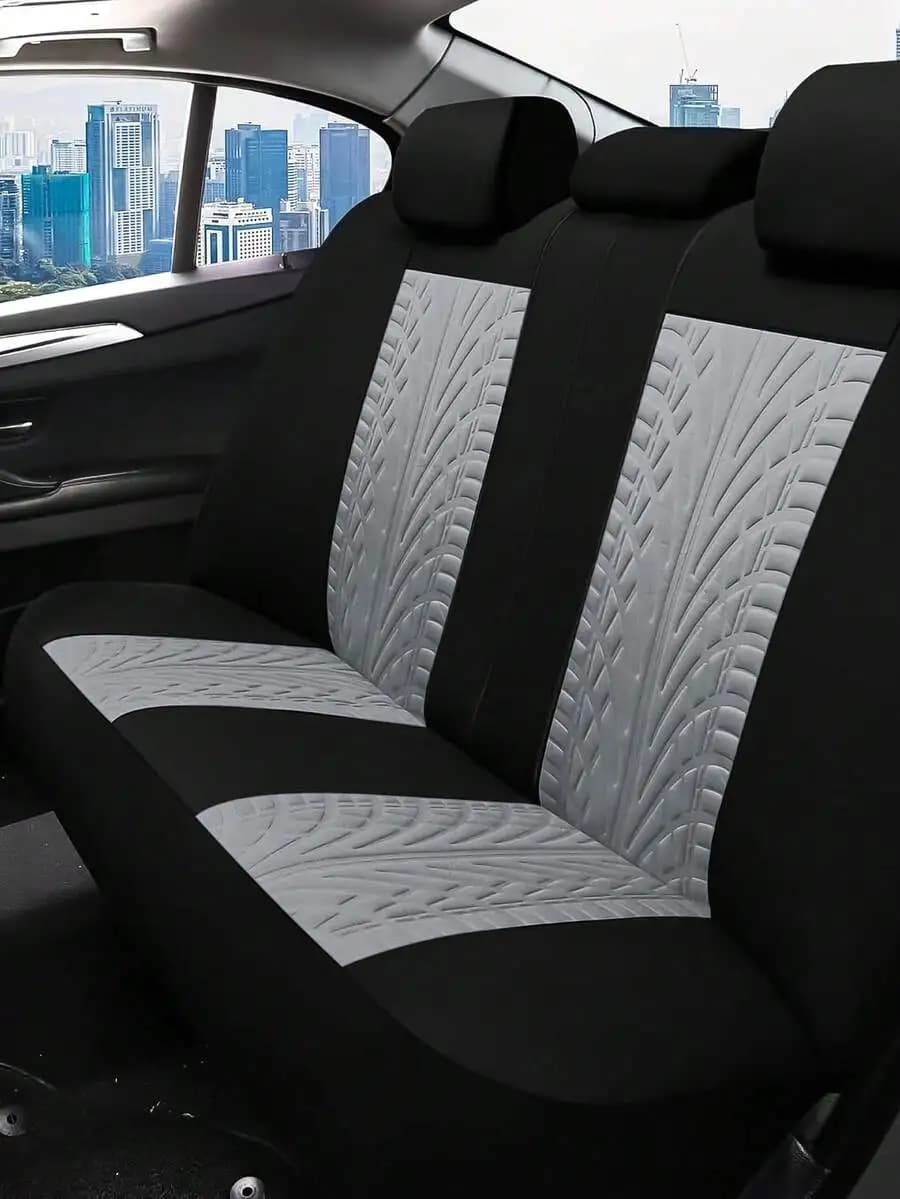 Universal Car Seat Covers 9-Piece Set Airbag Compatible For SUV Sedan Van