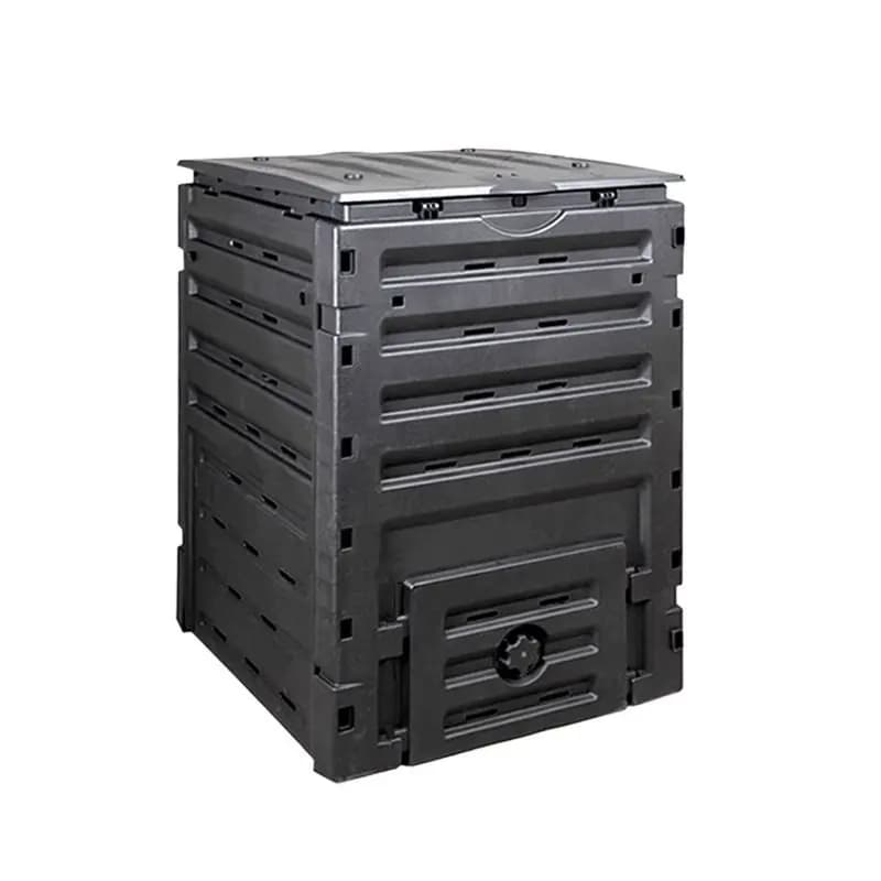 Grande contenitore per compost da giardino esterno, decomposizione dei rifiuti alimentari decidui, serbatoio di fermentazione organico del giardino domestico