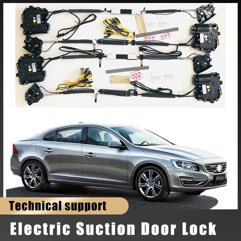 For Volvo s60l Smart Auto Electric Suction Door Lock Automatic Soft Close Door Super Silence Vehicle Door
