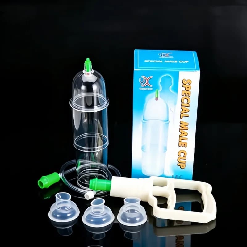 Set di Coppette per Massaggio Multifunzione con Pompa, Kit per Cura Personale e Massaggio Domestico