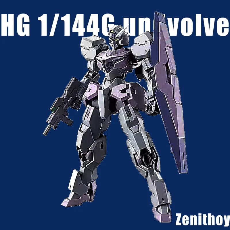 HG 144 Witch From Mercury Series Gundvolve Posable Snap Fit Model Kit Mobile Umanoide Robot Assemblaggio Action Figure Raccogliere Regali