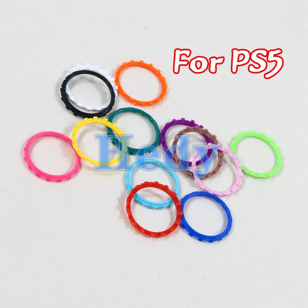 Anelli di accento di ricambio in plastica da 200 pezzi per accessori per anelli bilancieri per controller maniglia PS5