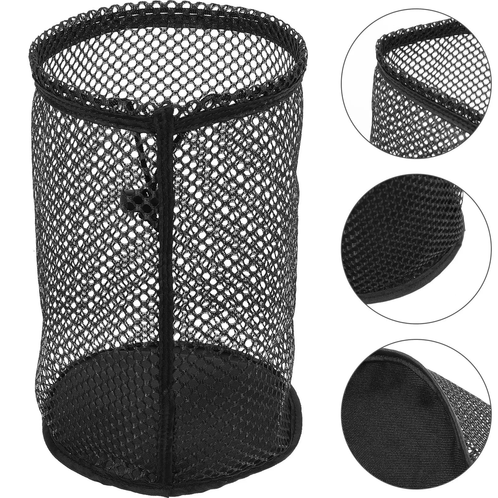 Sacchetto a rete in nylon con coulisse per palline da golf, sacchetto portaoggetti per palline da tennis e baseball, custodia sportiva in nylon per tennis