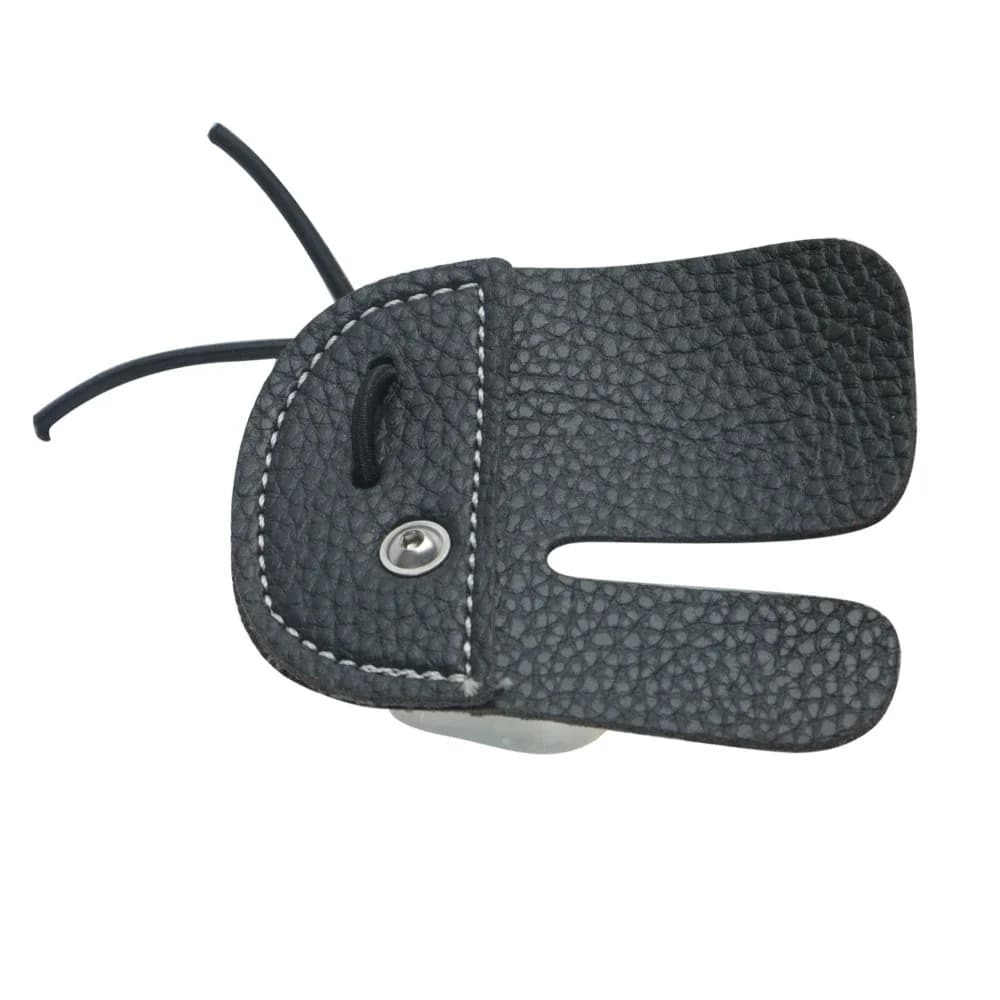 Protezione per le dita per tiro con l'arco, materiale in microfibra, accessori per abbigliamento sportivo all'aria aperta, pratica di tiro e resistenza allo strappo