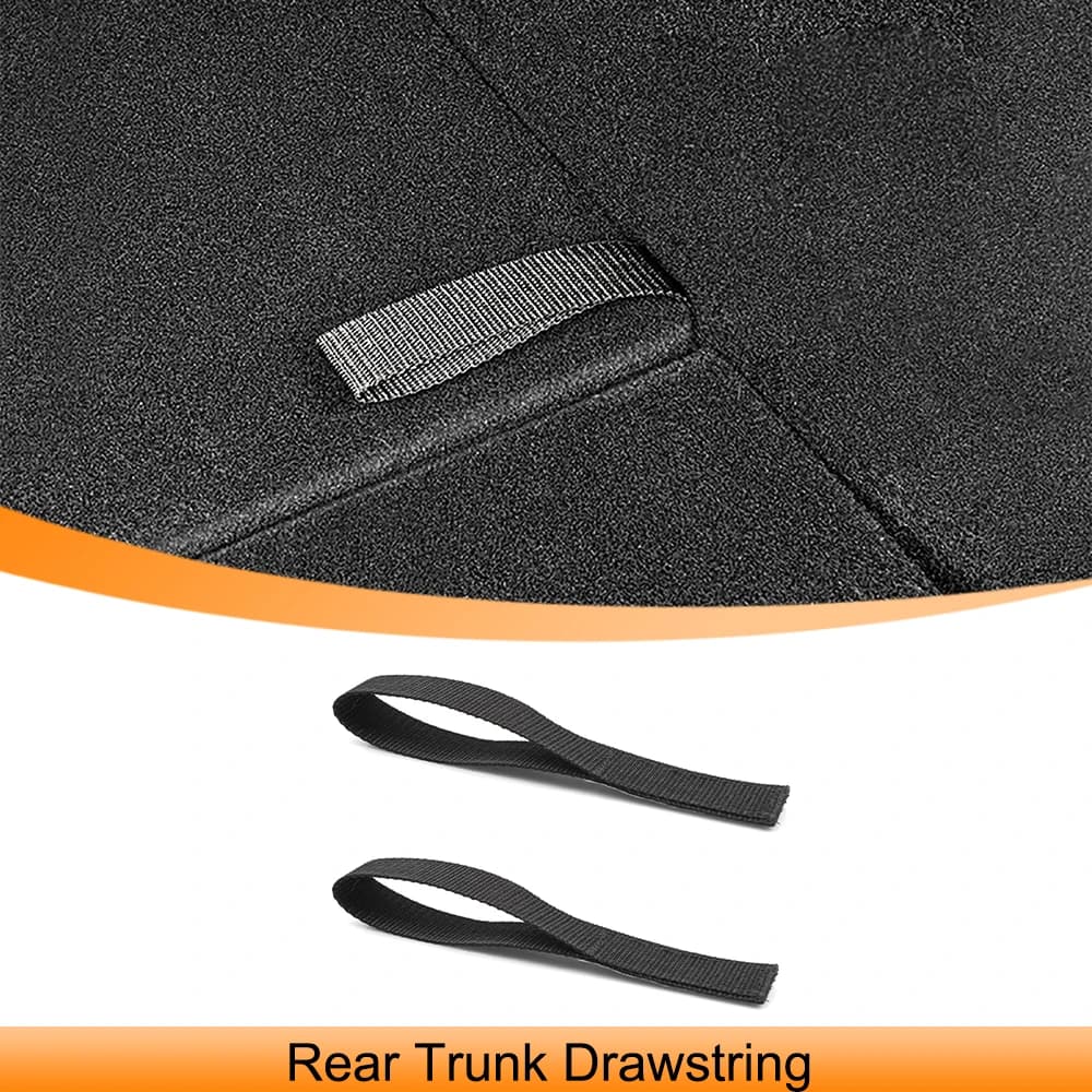 Corda per bagagliaio posteriore coulisse per Tesla Model Y Open Tail Box Cover maniglia Pull Strap accessori per Organizer per auto gadget pratici