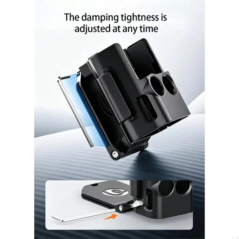 Camera Expansion Mount for Pocket 3 with Cold Shoe Frame, Angle-Adjustable Joint, Silicone Contact Guard, Iron K1KF