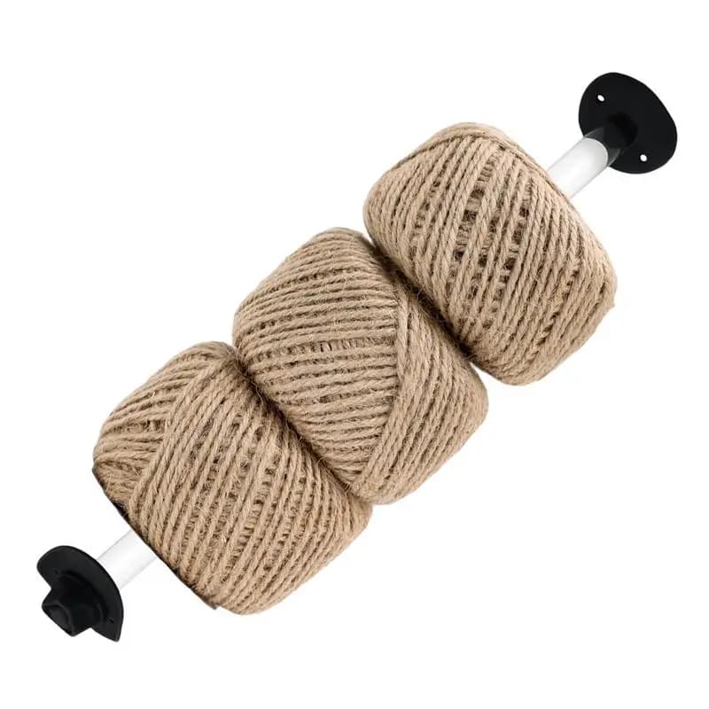 Porta filato acrilico portatile Dispenser per filatore per filati Avvolgitore Strumento per maglieria all'uncinetto Comodo organizzatore portatile per filati