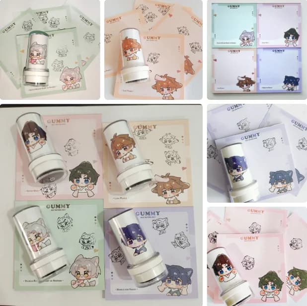 Game Tears of Themis Luke Pearce Artem Wing Figures Gift Marius Von Hagen Note Seal Kawaii Birthday Gift Halloween Collection