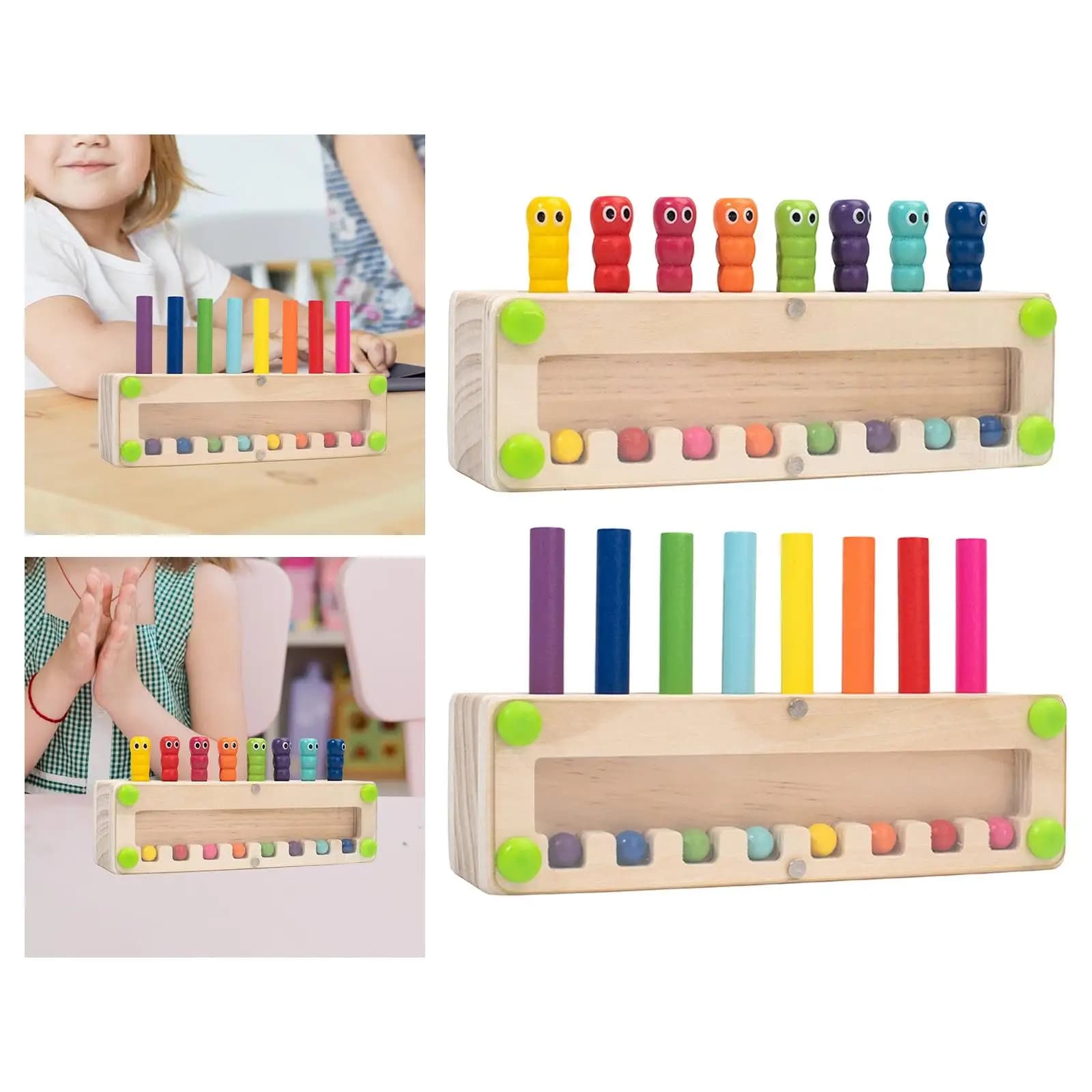 Gioco di Abbinamento Colori, Attività Sensoriale e Cognitiva, Giocattolo Educativo per lo Sviluppo, Sfida di Classificazione Colori per Gruppi di Bambini dai 3 Anni in Su