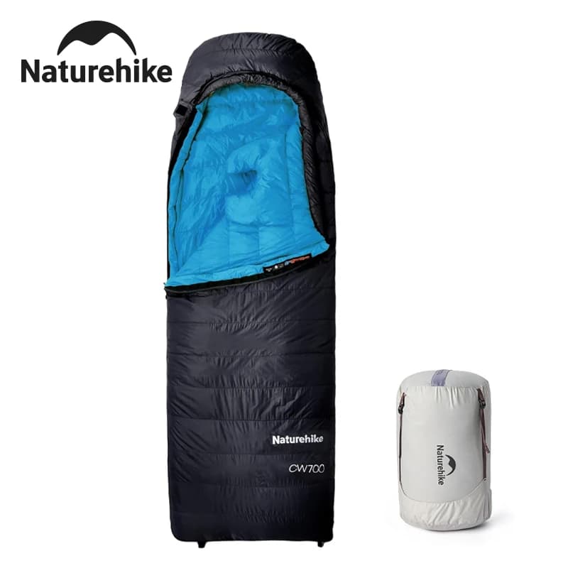 Naturehike CW700 Sleeping bag Ultralight sleeping bag in adult feathers Sleeping bag with duck feathers 650FP warm outdoor winter