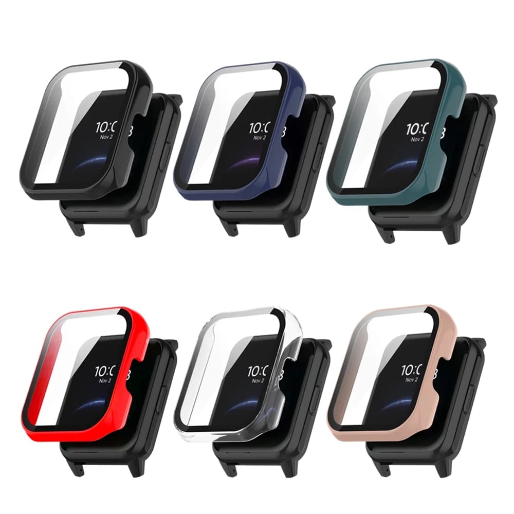 Glass + Case for Realme Watch 2 2 pro SmartWatch PC Accessories full bumper + screen protection for Realme Watch2 pro Cover New