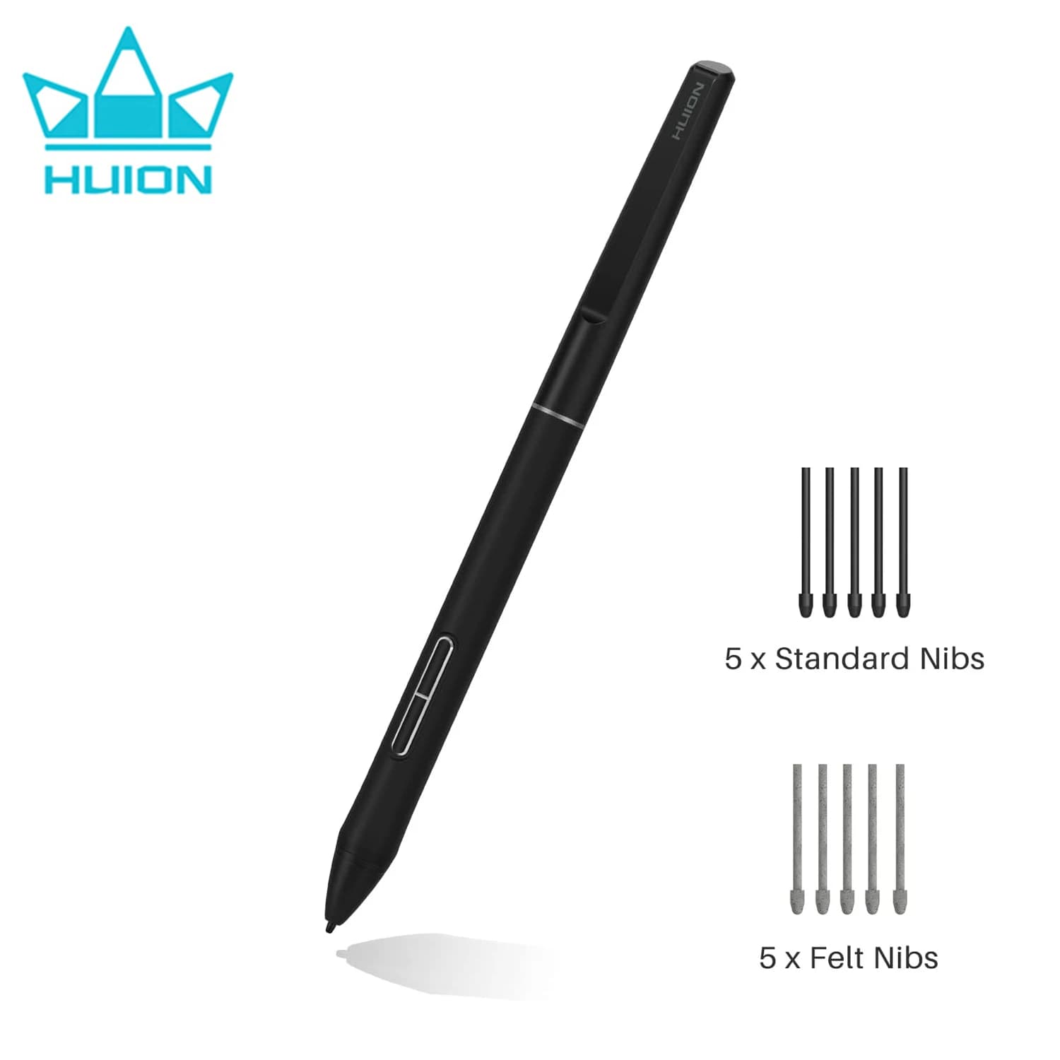 HUION PW550S penna senza batteria PenTech 3.0 stilo sottile diametro 9.5mm per tavoletta grafica Inspiroy 2 G930L Q630M Kamvas 22 Series