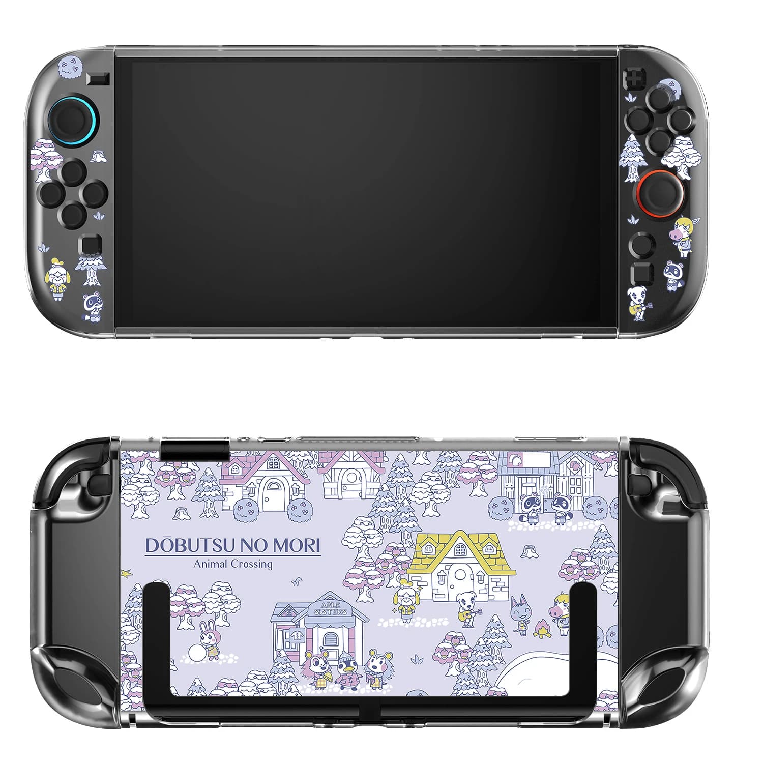 Custodia per Nintendo Switch 2 Cover Shell Dockable Protettiva Kawaii Gioco ACNH Crossing TPU Switch 2 Accessori Controller JoyCon
