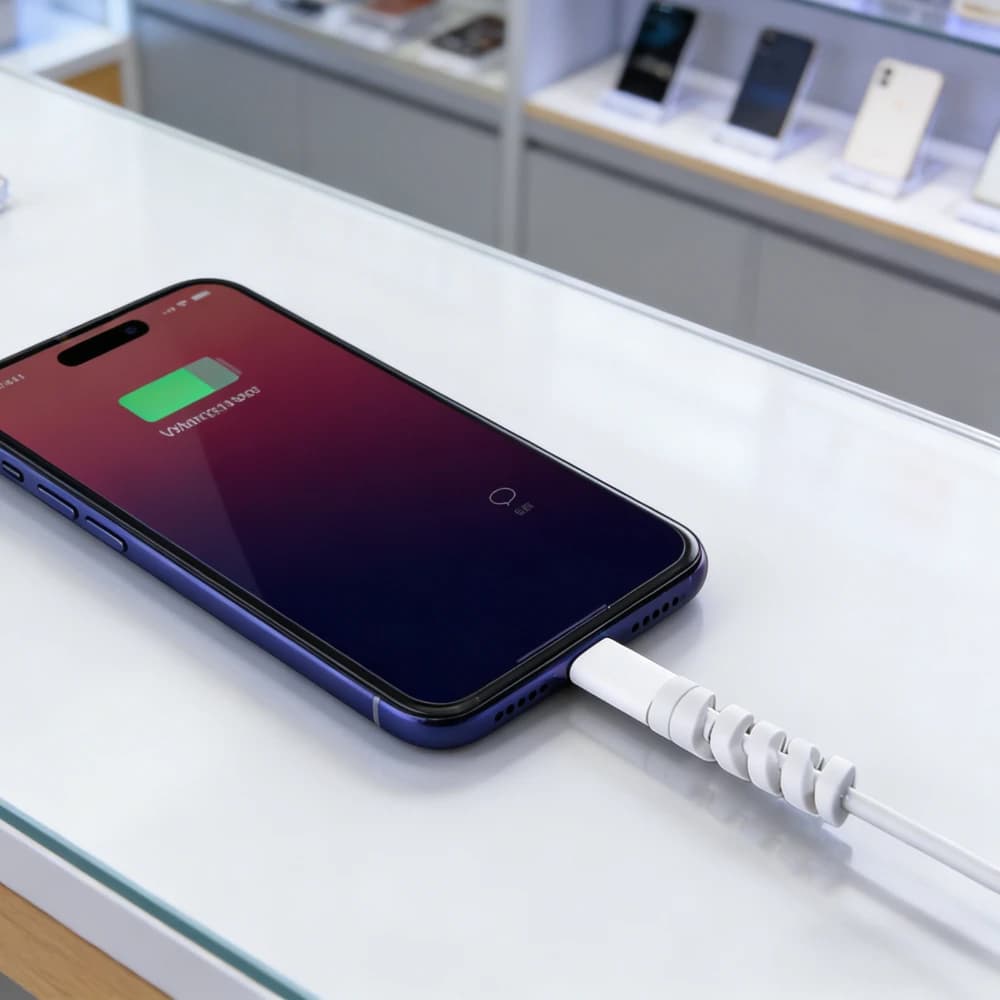 5 pezzi di protezioni per cavi di ricarica per telefoni, fascette fermacavo, clip avvolgicavo per mouse, organizer per la gestione dei cavi USB e caricabatterie