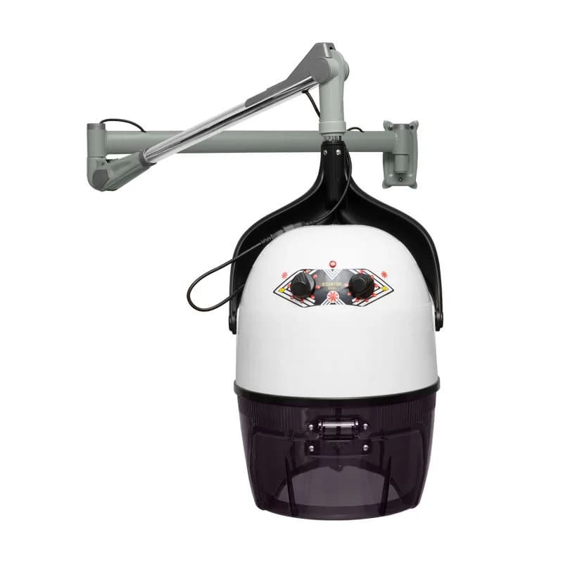 Salon Bonnet Hair Dryer Adjustable Swing Arm Hair Color Processor with Timer Temperature Control for Barber Beauty Salon