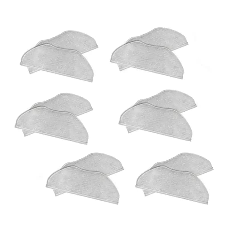 ABVC 12PCS Panno per la pulizia per Xiaomi Robot Vacuum S10T STFCR01SZ Parti di ricambio Accessori Panno lavabile per la pulizia