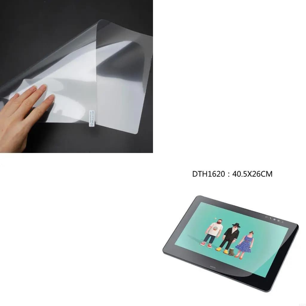 Film protezione dello schermo opaco per Wacom Cintiq Digital Graphic Drawt Tablet Pad DTK1661 DTH1320 DTH1620 DTH-W1320