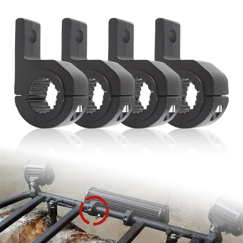 Universale Auto Moto LED Faro Morsetti Staffe Tubo Morsetto Kit 1/2/4 pezzi per Camion Auto ATV Barra di Lavoro Staffa di Montaggio Della Lampada