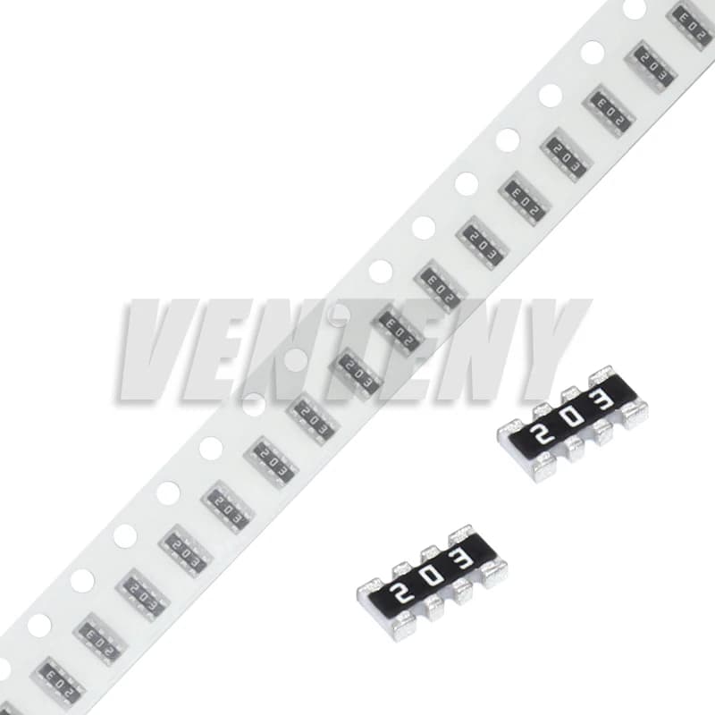 100 pz. 0603 2*4 8P4R 2*4P 5% 0 ohm ~ 910K Resistore di Rete SMD Array 2K 2.2K 4.7K 10K 22K 47K 100K 1M 1 10 100 220 470 ohm