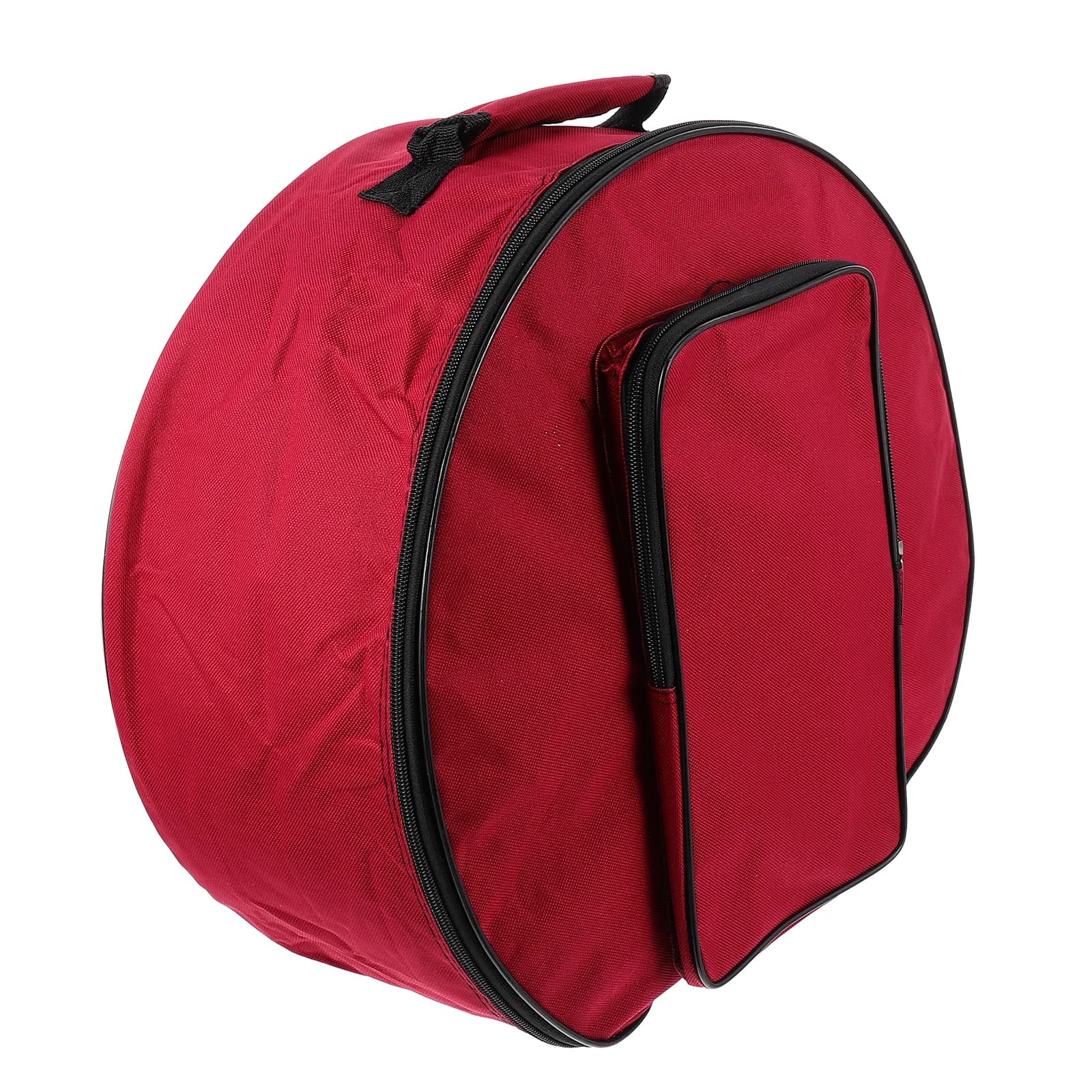 Borsa per rullante Oxford da 13-14 pollici Custodia imbottita per concerto Cinghia portatile Accessori per percussioni per prestazioni all'aperto Borsa per set di batteria